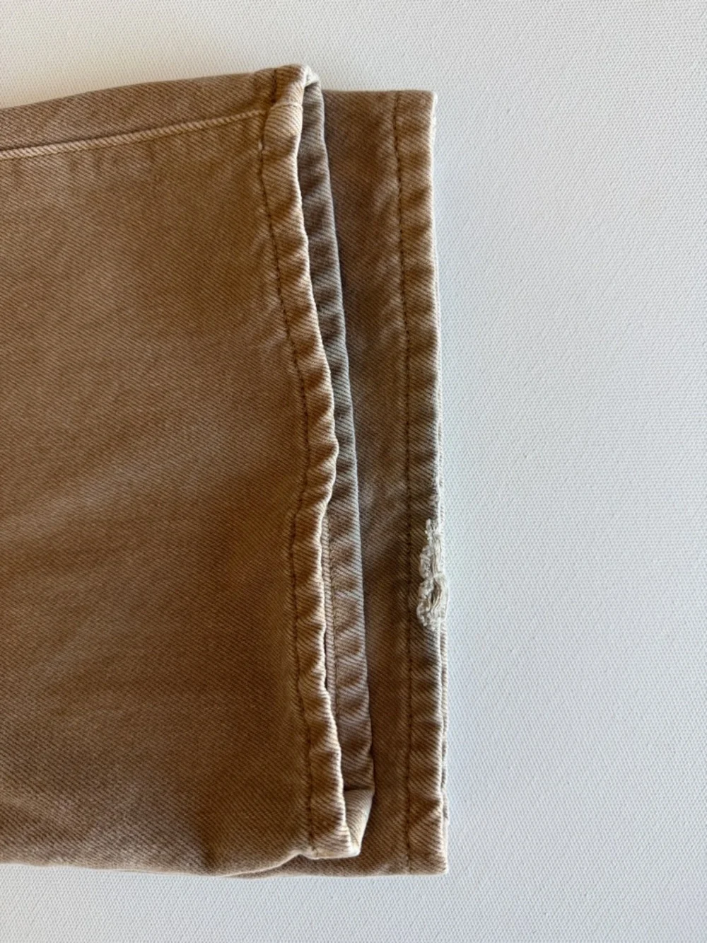Gap Mens Brown Bootcut Jeans 36x34 100% Cotton Rigid Denim Workwear Mojave Color